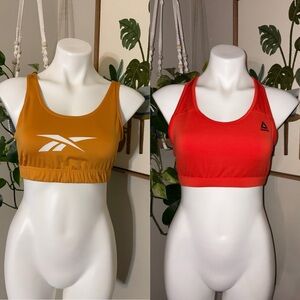 Reebok Women's Scoop Sports Bra bundle